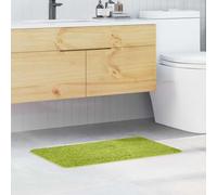Kaloriko Tapis de Bain antidérapant Vert en PP 50 x 80 cm, carpette de Salle de Bain Lavable avec Dossier en Latex, Sortie de Douche, Confort pour Toilette et lavabo, Usage intérieur, sécurité
