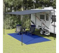 Kaloriko Tapis de Tente 250x350 cm Bleu pour Camping, résistance aux intempéries, Facile à découper, idéal pour Bivouac, Protection du Sol, Fixation Simple, matériau et Respirant