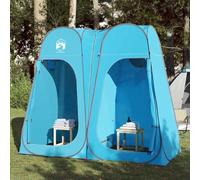 Kaloriko Tente d'intimité escamotable Bleue avec Double Fermeture éclair, Polyester 190T, 233 x 120 x 193 cm, légère et compacte, idéale Camping randonnée Plage Montagne