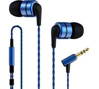 KALPO-E80 Écouteurs Intra Auriculaires Smartphone Écouteurs Haute Fidélité Oreillettes Haute Qualité Casques Réduction De Bruit-Bleu
