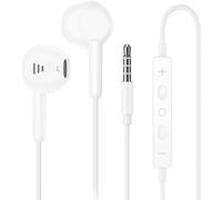 KALPO-Écouteurs In-Ear Câblés Avec Microphone,Écouteurs Isolants Du Bruit Avec Son Haute Définition Pur Pour Appareils 3,5 Mm Compatibles Avec I-Phone,I-Pad,S-Amsung,Laptop,A-N Oid,H-Uawei,Lecteurs M