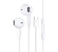 KALPO-Écouteurs Usb C,Casque Usb C,Type C Casque Micro Filaire In-Ear Casque Compatible Avec Samsang S20 S21 S23 S22 Pads Pro 2020 2021 2022 Pixel 7 Huawei