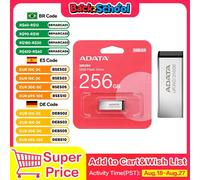 KALPZ-Adata Ur350 Usb3.2 Clé Usb 32Gb 64Gb 128Gb 256Gb Clé En Métal Vitesse De Lecture Jusqu'À 100 Mo/S Clé Usb Pour Ordinateur Portable,,128 Go