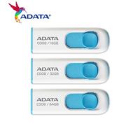 KALPZ-Adata Usb 2.0 Clé Usb 16Gb Clé Usb 8Gb Haute Vitesse Disque Usb Clé Usb 64Gb C008 32Gb Sans Capuchon Coulissant Pour Ordinateur,,16 Go