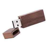 KALPZ-Bois Avec Boîte-Cadeau Clé Usb 2.0 Capacité Réelle Clé Usb Photographie Clé Mémoire 64Gb/32Gb/16Gb/8Gb U Disque Stylo Usb 4Gb,16Gb,Walnut Wood