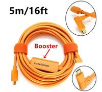 KALPZ-Câble De Streaming En Direct Usb Vers Micro B De Type C, 3/5M, Pour Appareil Photo Sony Zv1 M50, Bordure D'Imagerie Pc, Capture Youtube One Usb-C,,Typectomicro 5M