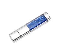 KALPZ-Clé Usb À Rayures En Cristal Bleu, 128 Go 64 Go 32 Go 16 Go 8 Go 4 Go, Clé Usb Violette, Cadeau,128 Go,Bleu