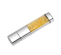 KALPZ-Clé Usb À Rayures En Cristal Bleu, 128 Go 64 Go 32 Go 16 Go 8 Go 4 Go, Clé Usb Violette, Cadeau,128 Go,Yellow