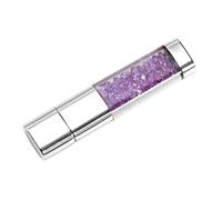 KALPZ-Clé Usb À Rayures En Cristal Bleu, 128 Go 64 Go 32 Go 16 Go 8 Go 4 Go, Clé Usb Violette, Cadeau,128 Go,Violet