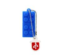 KALPZ-Clé Usb Blocs De Construction Clé Usb 256 Go Clé Usb Cle Memoria Usb 16 Go 32 Go 64 Go 128 Go Enfants Jouet Mémoire Stockage Flash,128 Go,Bleu