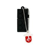 KALPZ-Clé Usb Blocs De Construction Clé Usb 256 Go Clé Usb Cle Memoria Usb 16 Go 32 Go 64 Go 128 Go Enfants Jouet Mémoire Stockage Flash,128 Go,Black