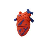 KALPZ-Clé Usb De Dessin Animé D'Organes Humains, Clé Usb, Clé Usb, 64 Go, 32 Go, Disque U De Mémoire, C?ur Pulmonaire, Estomac, Cerveau, Médecin,16 Go,B