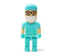 KALPZ-Clé Usb De Dessin Animé D'Organes Humains, Clé Usb, Clé Usb, 64 Go, 32 Go, Disque U De Mémoire, C?ur Pulmonaire, Estomac, Cerveau, Médecin,16 Go,J