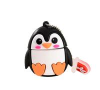 KALPZ-Clé Usb Dessin Animé Mignon 64 Go Clé Usb Pingouin Animal 32 Go Chat Hibou Clé Mémoire Lion Clé Dinosaure Stockage Externe 16G,128 Go,Penguin