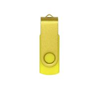 KALPZ-Clé Usb En Métal Coloré 128Gb 64Gb 32Gb Haute Vitesse 16Gb 8Gb 4Gb Mémoire Flash Clé Usb 128 Mo Pendrive 2.0,Yellow,128 Go
