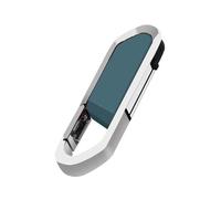 KALPZ-Clé Usb Fash, Nouveau Support À Mémoire De 4Gb 8Gb 16Gb 32Gb 64Gb, Lecteur Flash Coloré, Disque U, Argent, Étanche, Cadeau,128 Go,Gray Usb 2.0
