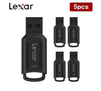 KALPZ-Clé Usb Originale Lexar Jumpdrive 32Gb 64Gb 128G V400 Clé Usb 3.0 Lien De Vente En Gros 5 Pièces 10 Pièces 20 Pièces U Stick Pour Pc,128Gb,5Pcs