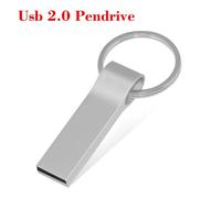 KALPZ-Clé Usb Rose Dorée 128 Go Argent Usb 64 Go Clé Mémoire Haute Vitesse Porte-Clés Gratuit Clé Usb 32 Go Cadeaux Créatifs Clé Usb,Bleu,128 Go