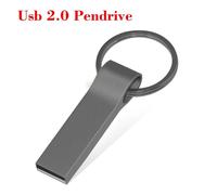 KALPZ-Clé Usb Rose Dorée 128 Go Argent Usb 64 Go Clé Mémoire Haute Vitesse Porte-Clés Gratuit Clé Usb 32 Go Cadeaux Créatifs Clé Usb,Black Usb 2.0,128 Go