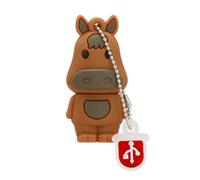 KALPZ-Dessin Animé Cochon Rose Clé Usb Disque Animal Chien Lapin Cheval Singe Clé Mémoire Zodiaque Clé 8Gb 16Gb 32Gb 256Gb,128 Go,Horse