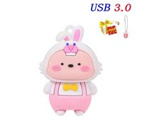 KALPZ-Dessin Animé Haute Vitesse Usb 3.0 Clé Usb 64Gb Tasse De Café Couleur Caméra Stylo Lecteur Avec Porte-Clés Chat Mignon Clé Mémoire Cadeau De Vacances,S,16Gb