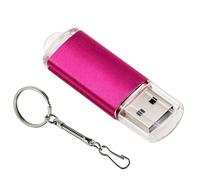 KALPZ-Jaster 100% Capacité Réelle Clé Usb 128Gb Porte-Clés Gratuit Clé Mémoire 64Gb Mini Clé En Métal 32Gb 16Gb Cadeau D'Affaires,128 Go,Pink
