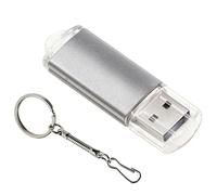 KALPZ-Jaster 100% Capacité Réelle Clé Usb 128Gb Porte-Clés Gratuit Clé Mémoire 64Gb Mini Clé En Métal 32Gb 16Gb Cadeau D'Affaires,128 Go,White