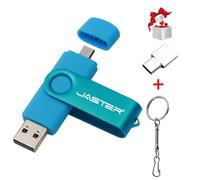 KALPZ-Jaster Clé Usb Otg Haute Vitesse 2.0 Clé Usb 64Gb 32Gb 16Gb Clé Mémoire 2 En 1 Clé Micro Usb Pour Smartphones Android,Light Bule,16Gb