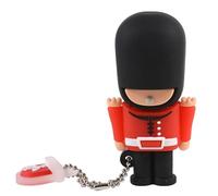 KALPZ-Jaster Nouvelle Clé Usb Chaude Pendrive Belle Garde Britannique Dessin Animé Pen Drive 16G 32G 64Gb Usb 2.0 Clé Mémoire Clé Usb,128 Go,Black