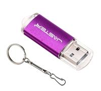 KALPZ-Jaster Plastique Usb 2.0 Clés Flash 128Gb Business Pen Drive 64Gb Porte-Clés Gratuit Noir 32Gb Clé Mémoire 16Gb U Disque Pour Ordinateur Portable,128 Go,Purple