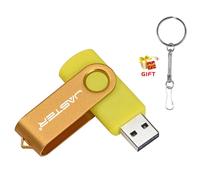 KALPZ-Jaster Plastique Usb 2.0 Clés Flash 128Gb Business Pen Drive 64Gb Porte-Clés Gratuit Noir 32Gb Clé Mémoire 16Gb U Disque Pour Ordinateur Portable,128 Go,Beige