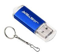 KALPZ-Jaster Plastique Usb 2.0 Clés Flash 128Gb Business Pen Drive 64Gb Porte-Clés Gratuit Noir 32Gb Clé Mémoire 16Gb U Disque Pour Ordinateur Portable,128 Go,Dark Blue