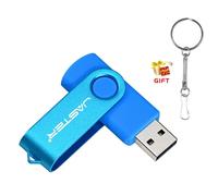 KALPZ-Jaster Plastique Usb 2.0 Clés Flash 128Gb Business Pen Drive 64Gb Porte-Clés Gratuit Noir 32Gb Clé Mémoire 16Gb U Disque Pour Ordinateur Portable,128 Go,Sky Blue