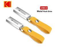 KALPZ-Kodak-Mini Clé Usb Étanche En Cuir Et Métal, Clé Usb 2.0, Disque U, 128 Go, 64 Go, 32 Go,,128 Go