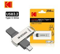KALPZ-Kodak Type C Clé Usb K273 Usb3.2 Otg Clé Usb 32Gb 64Gb 128Gb 256Gb Haute Vitesse Métal Double Usage Disque Mémoire Clé,,128 Go