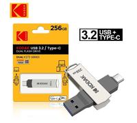 KALPZ-Kodak Type-C Double Usb 3.2 Clé Usb K273 128Gb 256Gb Clé Usb 256Gb 64Gb U Disque Livraison Gratuite,,128Gb