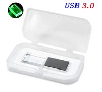 KALPZ-Lampe Led Cristal Doré Usb 3.0 Clé Usb 128Gb Clé Mémoire 64G 3D Gravure Laser Stylo Lecteur U Disque Cadeaux De Mariage Logo Gratuit,128 Go,B4