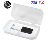 KALPZ-Lampe Led Cristal Doré Usb 3.0 Clé Usb 128Gb Clé Mémoire 64G 3D Gravure Laser Stylo Lecteur U Disque Cadeaux De Mariage Logo Gratuit,128 Go,C1