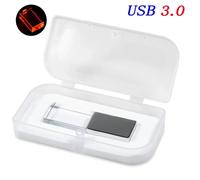 KALPZ-Lampe Led Cristal Doré Usb 3.0 Clé Usb 128Gb Clé Mémoire 64G 3D Gravure Laser Stylo Lecteur U Disque Cadeaux De Mariage Logo Gratuit,128 Go,B2