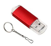 KALPZ-Mini Clé Usb 2.0 En Métal, 128 Mo, 4 Go, 8 Go, 16 Go, 32 Go, 64 Go, 128 Go, Clé Mémoire Haute Vitesse, Cadeau D'Affaires, Vente En Gros,128 Go,Rouge