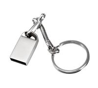 KALPZ-Mini Clé Usb 2.0 En Métal, Capacité Réelle, Clé Usb Portable, Clé Mémoire Haute Vitesse 64 Go/32 Go/16 Go/8 Go, Disque U Étanche,128 Go,I