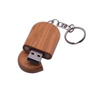 KALPZ-Mode Érable Usb Boîte En Bois Noyer Clé Usb Avec Porte-Clés Clé Usb 4Gb 8Gb 16G 32Gb Clé Usb 2.0 Cadeau De Mémoire De Mariage,Carbonized Usb 2.0,1 Go