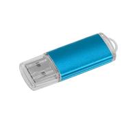 KALPZ-Offre Spéciale Métal Usb 2.0 Clé Usb 4Gb 8Gb 16Gb 32Gb 128Mb Clé Mémoire Haute Vitesse Clé Usb Cadeaux (Plus De 10 Pièces Logo Gratuit),128 Go,Blue