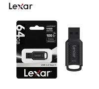 KALPZ-Original Lexar V400 Usb 3.0 Clé Usb 32Gb 64Gb 128Gb Haute Vitesse Jumpdrive Pendrive Mini U Disque Clé Usb Clé Usb Clé Usb,,128 Go