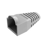 KALPZ-Zoerax 100 Pack Rj45 Cat6 Cat6E Cat5 Cat5E Câble Réseau Ethernet Bottes Anti-Traction Connecteur De Câble Couvercle De Prise (Od 6.0Mm),100Pcs,Light Grey