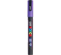 Kalqz-Faber-Castell Uni-Ball 186579-Marqueur À Pointe Ogive Fine,Violet Pailleté