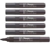 Kalqz-Marqueur Permanent M15 Marqueur Noir S0192584 Paquet De 6