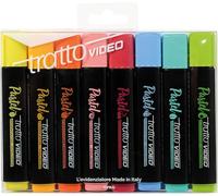 Kalqz-Video Pastel Pastel Lot De 8 Surligneurs Multicolore