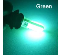 Kalsa-10x 194 2825 Wy5w Cob Gel De Silice Étanche Cale Lumière Marqueur Automatique Lecture Dôme Lampe Ampoules De Stationnement Dc12v Ampoule Led Plusieurs Couleurs,Green,