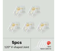 Kalsa-Plafonniers De Garage De Voiture De Accent D'abeille D'hexagone De Diy Led Éclairage De Lampe Ac85-265v Forme Adaptée Aux Besoins Du Client Pour L'atelier Extérieur De Salon De Coiffure,5pcs V-
